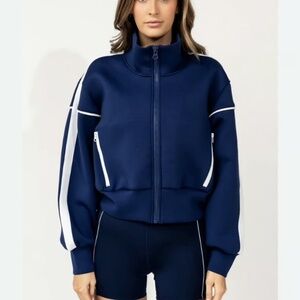 IVL Stand Collar Scuba Jacket - NWT